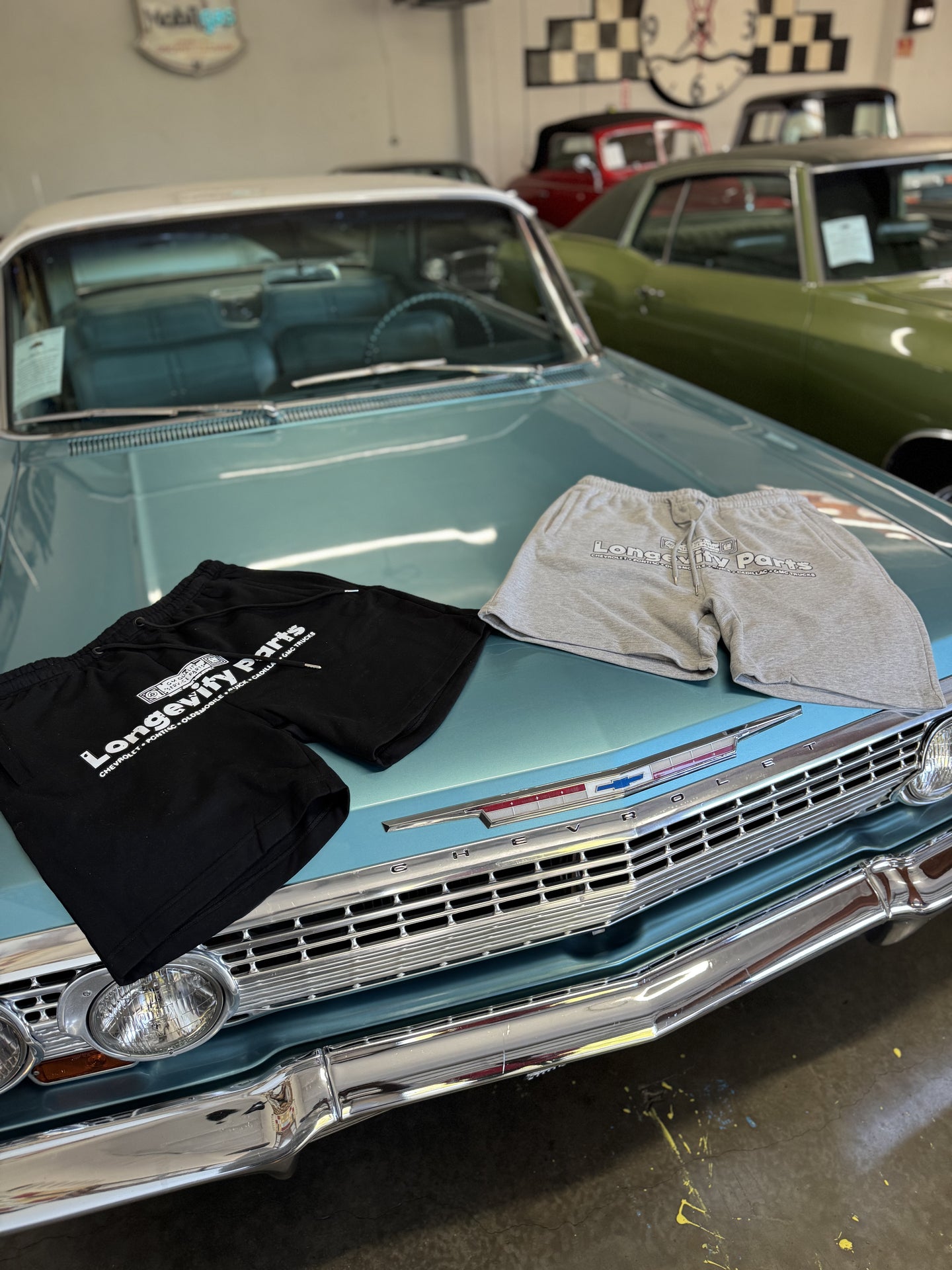 Longevity parts jogger shorts